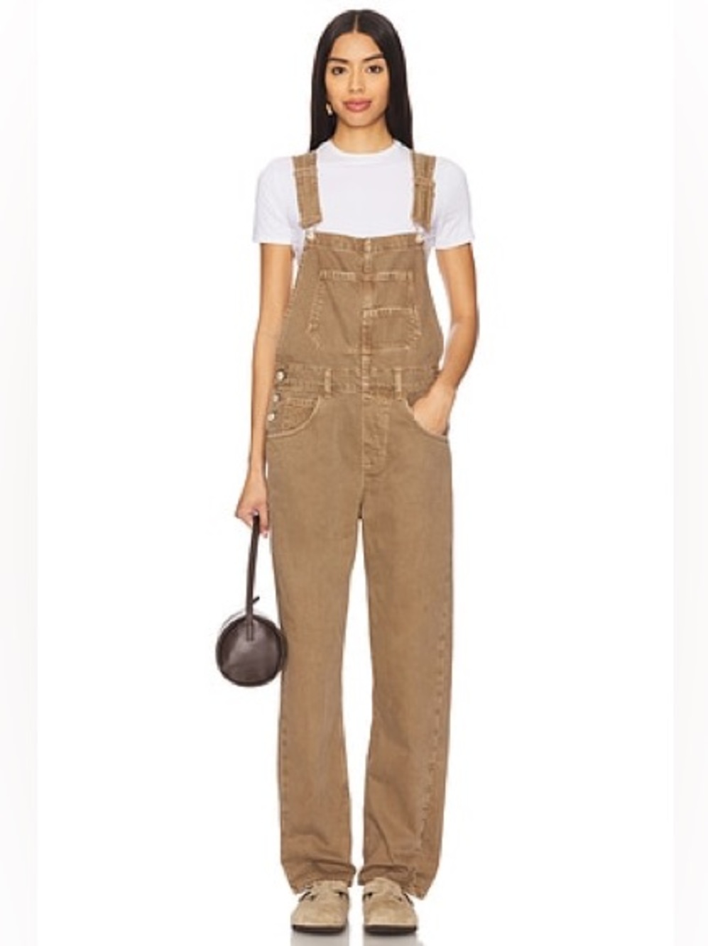 Free people We The Free Ziggy Denim Overall in Lasso size XS chic retro boho 70s